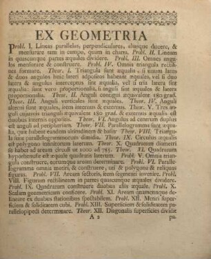 Ex geometria.