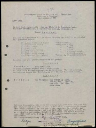 Zweifel, Franz