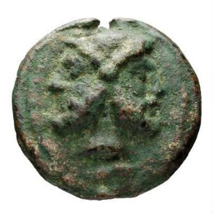 Münze, As, 225 - 217 v. Chr.