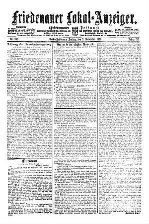 Nr. 256, 07.11.1919