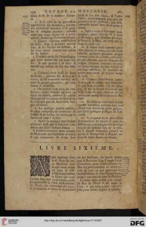 Livre sixième