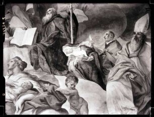 Klosterkirche; Kuppeldetails nach der Restaurierung