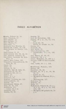 Índice Alfabético