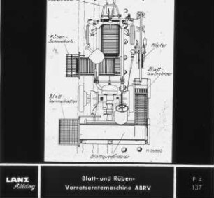 Blatt- und Rüben-Vorratserntemaschine ABRV