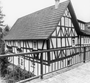 Alte Bergmühle (Fachwerkwohnhaus); Dreieich, Geißberg 25