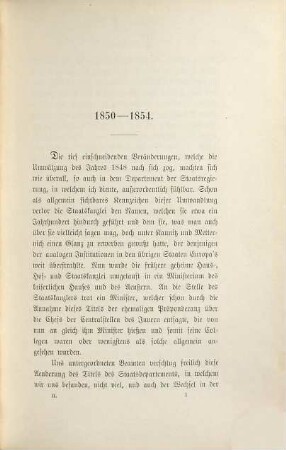 Aus meinem Leben, 2. Von dreißg zu siebzig : (1850 - 1890)