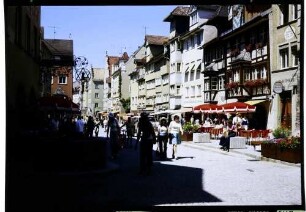 Lindau: Hauptstraße als Fußgängerzone