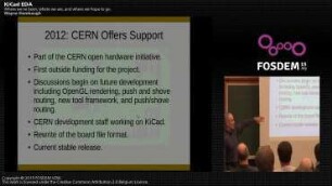 Kicad ED A: Where we've been, where we are, and where we hope to go