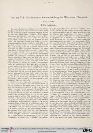 Von der VIII. Internationalen Kunstausstellung im Münchener Glaspalast, 1, Die Nordländer