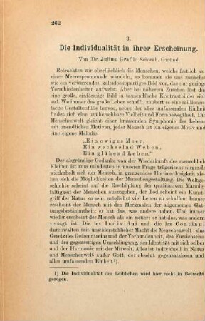 262-271 Die Individualität in ihrer Erscheinung