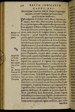 Caput XVI. - Caput XVIII.