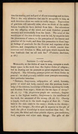 Section 7. Of morality