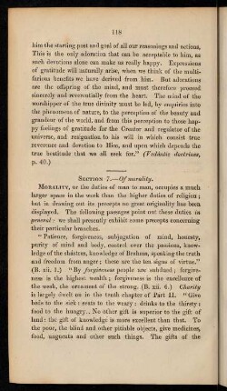 Section 7. Of morality