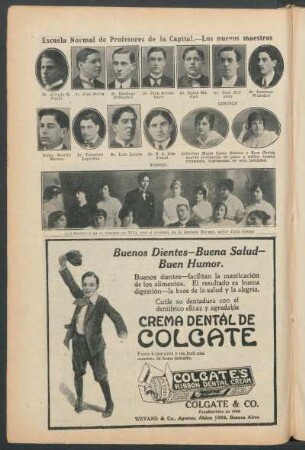 Escuela Normal de Profesores de la Capital.- Los nuevos maestros