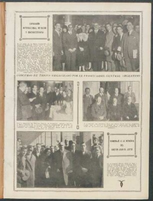 Concurso de Trigos organizado por el Ferrocarril Central Argentino
