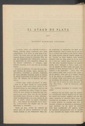 El ataúd de plata