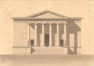 Gärtner, Friedrich von; Justizpalast - Ansicht