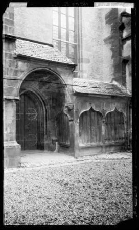 Evangelische Stadtkirche Südseite, außen