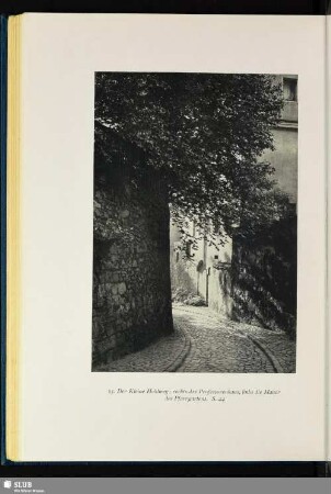 Der kleine Hohlweg