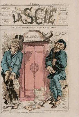 Jean qui pleure et Jean qui rit, par A. Lemot