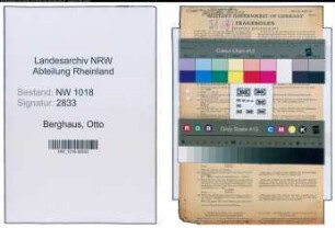 Entnazifizierung Otto Berghaus , geb. 20.05.1897 (Kaufmann)