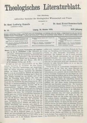 353-355 [Rezension] Bilabel, Friedrich, Geschichte Vorderasiens und Ägyptens vom 16. - 11. Jahrhundert v. Chr.
