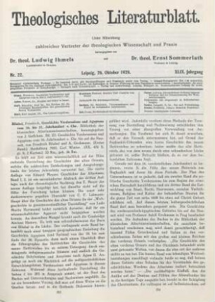 353-355 [Rezension] Bilabel, Friedrich, Geschichte Vorderasiens und Ägyptens vom 16. - 11. Jahrhundert v. Chr.