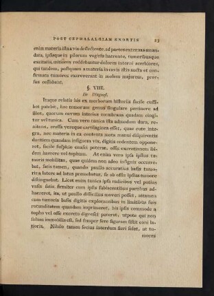 §. VIII. De Diagnosi