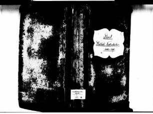 Rust OG; Katholische Gemeinde: Sterbebuch 1843-1870