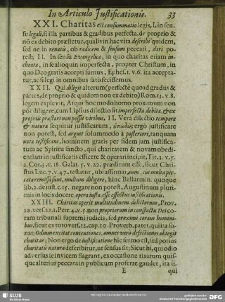 XXII. Qui diligit alterum …