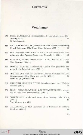 Vorzimmer (Nr. 655-678)
