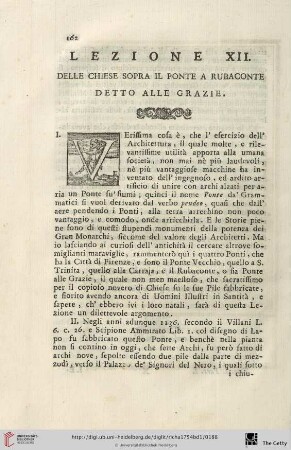 Lezione XII.