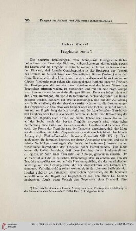 1: Tragische Form
