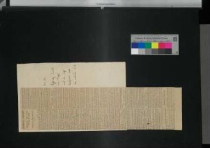 Diverse Zeitungsausschnitte und Postkarten aus englischen Zeitungen zum Krieg