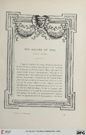3. Pér. 27.1902: Les Salons de 1902, 1