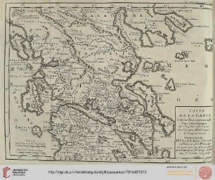 Carte de la Grèce