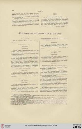 7: L' enseignement du dessin aux États-Unis, [1]