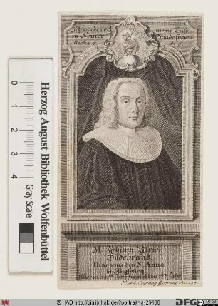 Bildnis Johann Ulrich Hildebrand