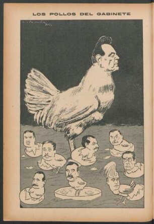 Los pollos del gabinete