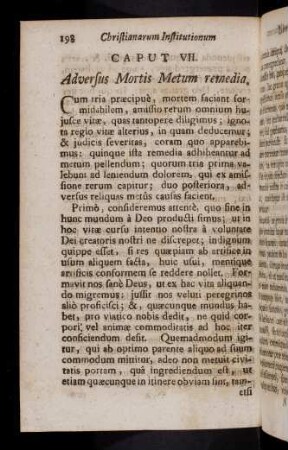 198-206, Caput VII