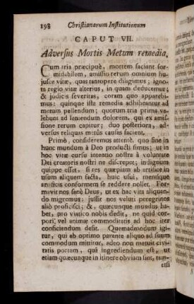 198-206, Caput VII
