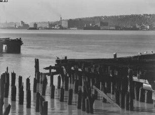 New York, Blick über den Hudson River