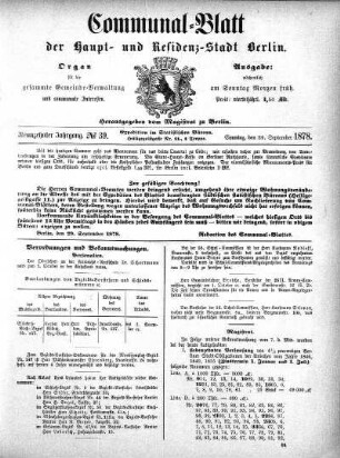 1878,39: No. 39, 29. September 1878