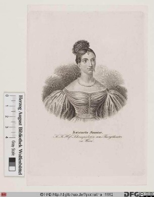 Bildnis Antonie Kronser, geb. Fournier