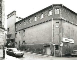 Mittweida, Theaterstraße 1. Lichtspieltheater (um 1925). Straßenansicht