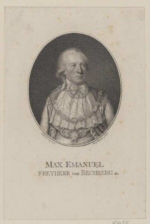 Bildnis des Max Emanuel Freyherr von Rechberg