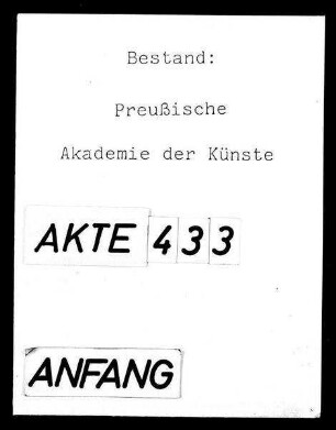 Schreiben des Ständigen Sekretärs Hans Müller an John Henry Mackay zur Terminabsprache