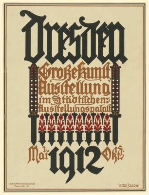 Dresden. Große Kunstausstellung im städtischen Ausstellungspalast