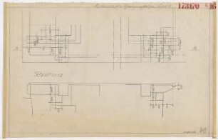 Kesselhaus 2, Fundamente für Schwingungsstützen Kessel 11