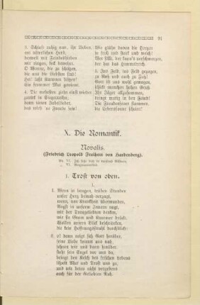 X. Die Romantik
